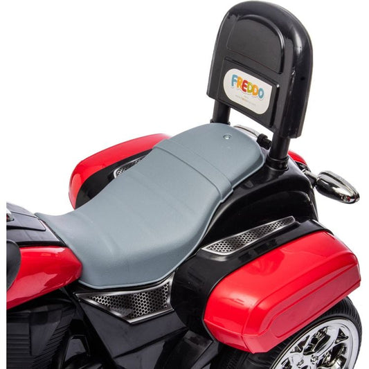 Freddo - 6V Freddo Toys Chopper Style Ride on Trike - Red - Outdoor
