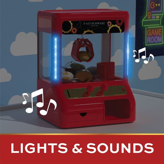FAO Schwarz - Arcade Claw Game with Plush Prizes - STEM