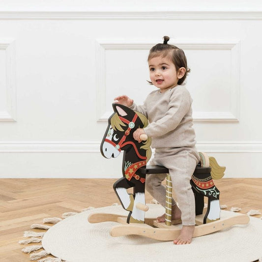 Le Toy Van - Classic Wooden Rocking Horse - Preschool