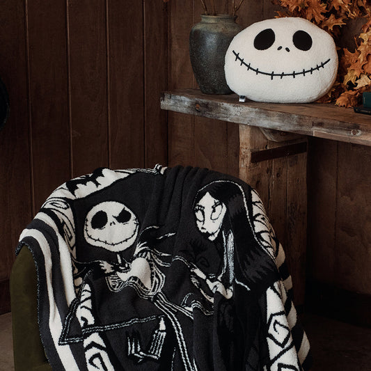 Barefoot Dreams - CozyChic Disney Jack and Sally Throw - Trend Accessories