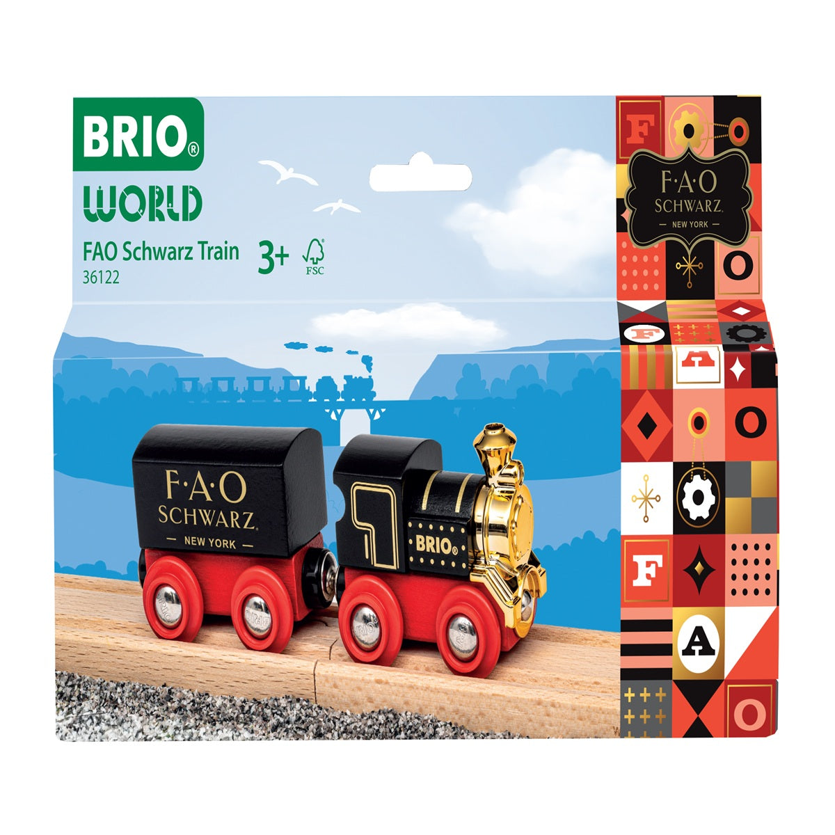 Brio - Exclusive FAO Schwarz Train - Preschool