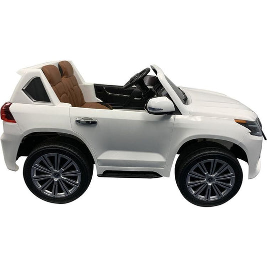 Best Ride on Cars - Lexus LX-570 Ride-On Car - White - Outdoor