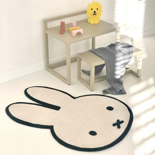 Maison Deux - Miffy Rug - Cream - Room Decor