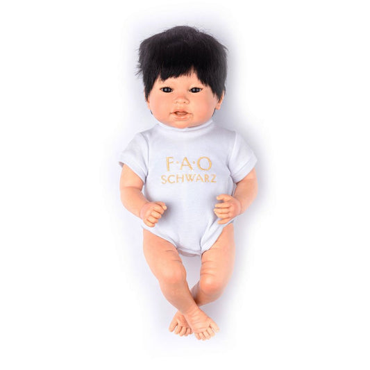 FAO Schwarz - My FAO Doll - Fair Skin with Black Hair & Dark Brown Eyes - My FAO Doll