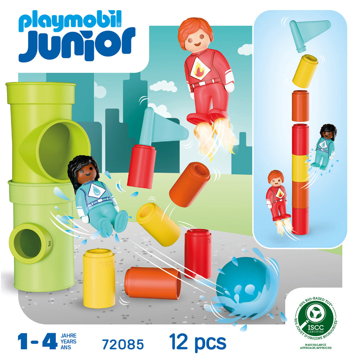 Playmobil - Playmobil Junior: Superhero Action Playset - Preschool