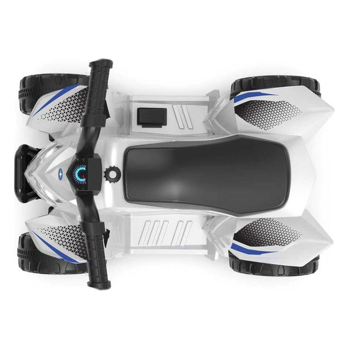 Best Ride on Cars - Polaris Outlaw ATV 6V - White - Outdoor