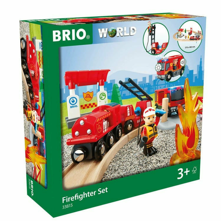 Brio - Rescue Firefighter Set - Preschool