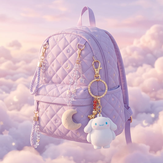 FAO Schwarz - Sanrio Cinnamoroll Vinyl Blob Bag Charm - Collectibles
