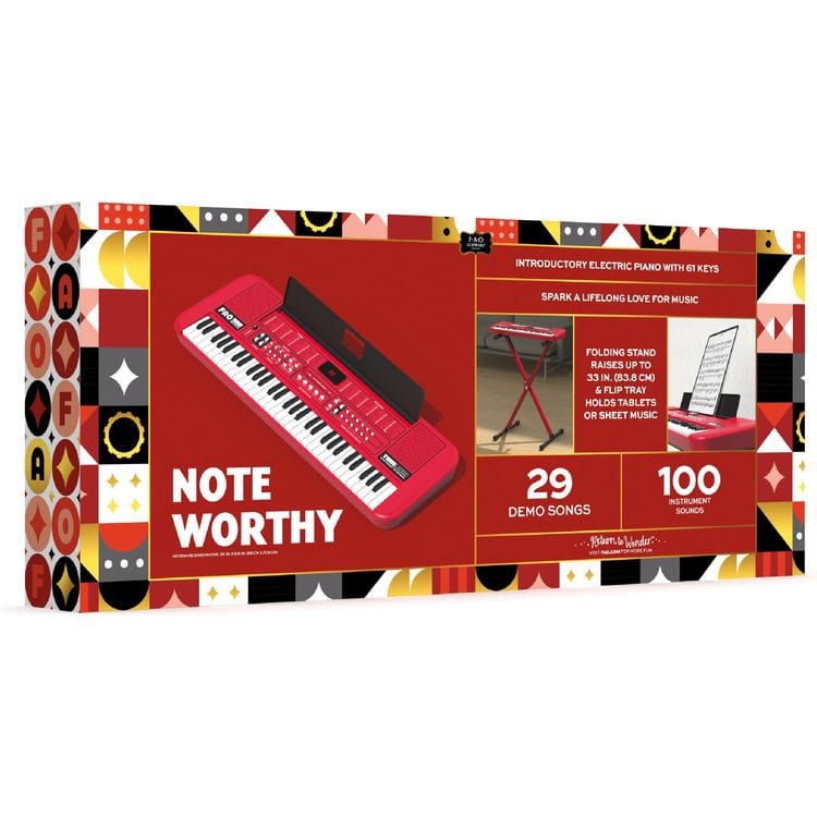 FAO Schwarz - Stage Stars Pro Keys 61-Key Electric Piano - Music
