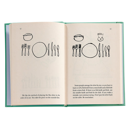 Graphic Image - Tiffany's Table Manners for Teenagers Book Leather Edition - Books