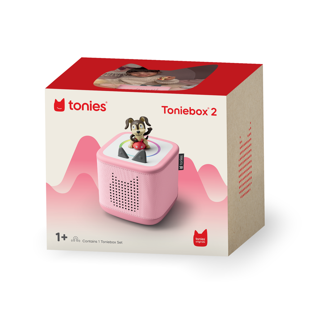 Tonies - Tonies Playtime Puppy Toniebox 2 Starter Set - Cloud Pink - Electronics