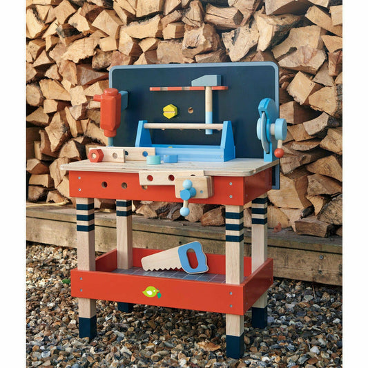 Tender Leaf Toys - Wooden Tool Bench - Room Decor