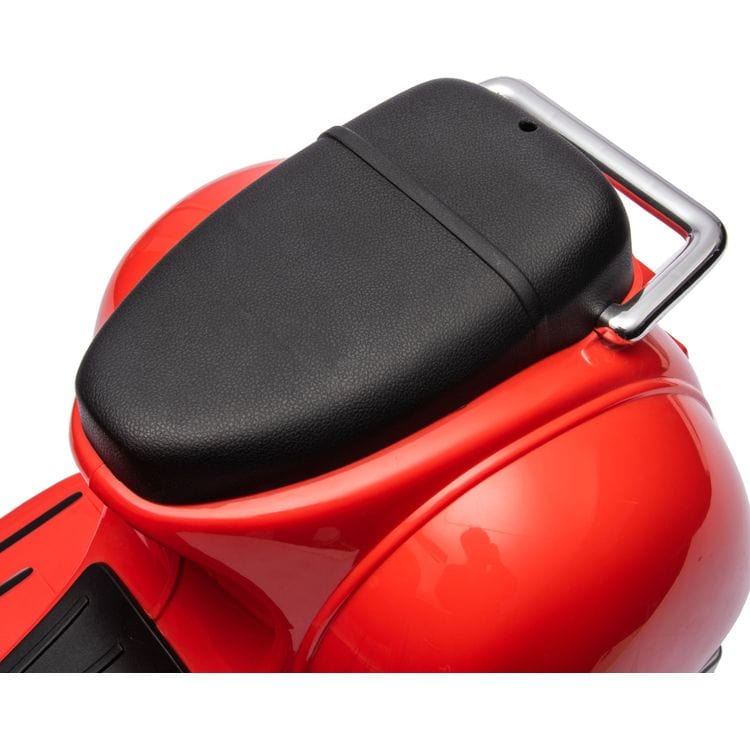 Freddo - 12V Vespa Electric Ride-On Scooter - Red - Outdoor