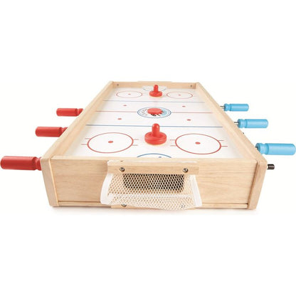 Hape - 2 in 1 Tabletop Game: Foosball & Hockey - Preschool
