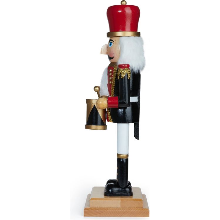 FAO Schwarz - 20 Inch Drumming Wooden Prince Nutcracker - Holiday