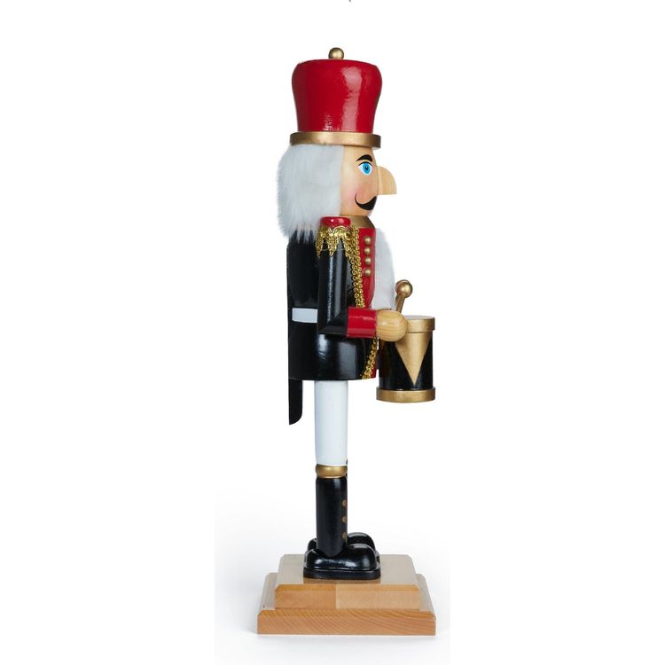 FAO Schwarz - 20 Inch Drumming Wooden Prince Nutcracker - Holiday