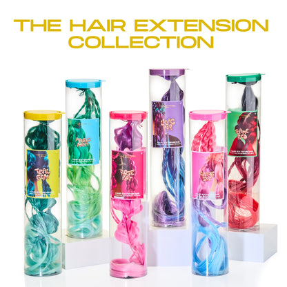 FAO Schwarz - 20” Wrap Ponytail Hair Extension – Teal Gem - Fashion Activity and Roleplay