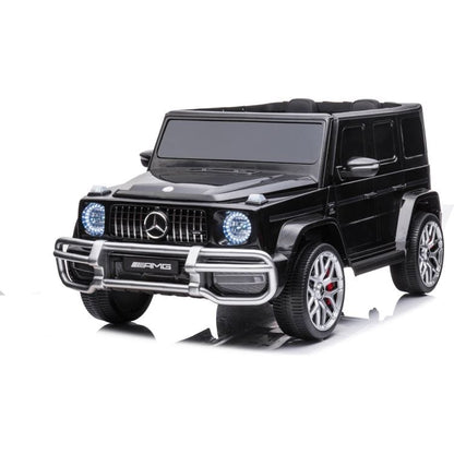 Freddo - 24V 4x4 Mercedes Benz G63 AMG 2 Seater Ride On Car - Black - Outdoor