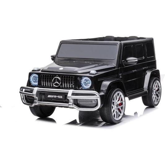 Freddo - 24V 4x4 Mercedes Benz G63 AMG 2 Seater Ride On Car - Black - Outdoor