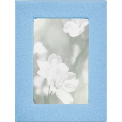 Graphic Image - 4" x 6" Leather Studio Frame - Light Blue - Trend Accessories
