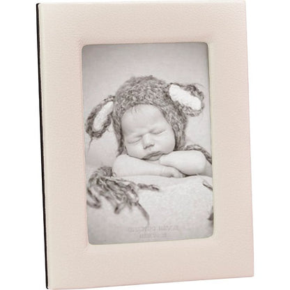 Graphic Image - 5" x 7" Leather Studio Frame - Light Pink - Trend Accessories