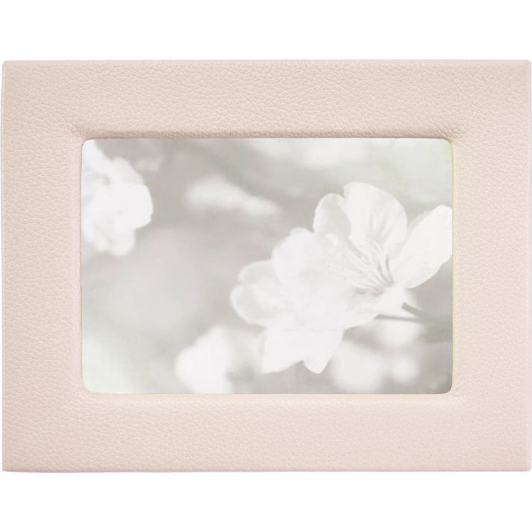 Graphic Image - 5" x 7" Leather Studio Frame - Light Pink - Trend Accessories