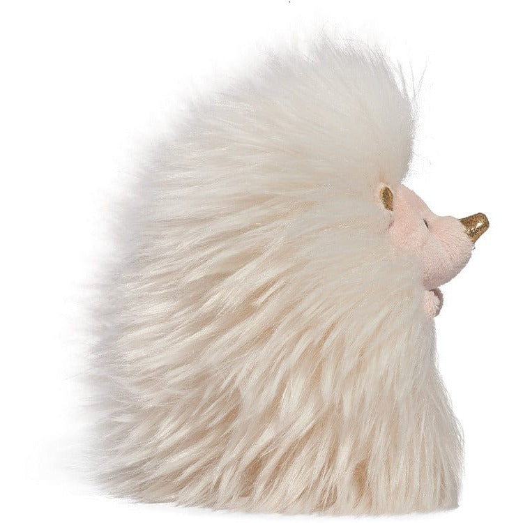 FAO Schwarz - 6" Sparklers Toy Plush Hedgehog - White Gold - Plush