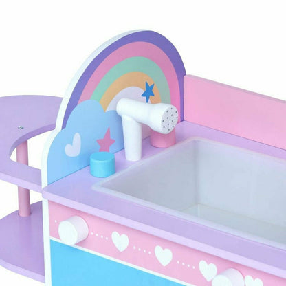 Teamson Kids - 6 in 1 Baby Doll Changing Station with Storage - Dolls