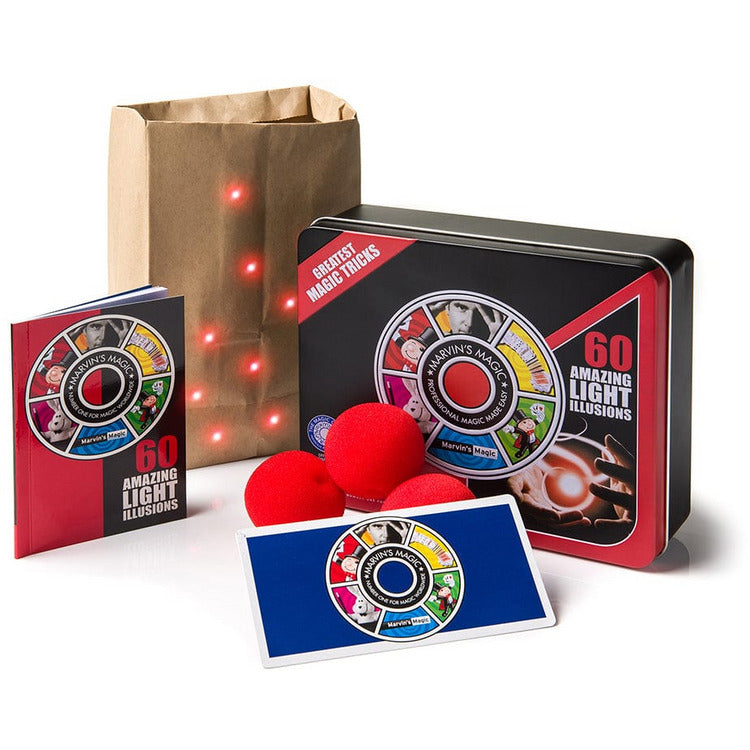 Marvin's Magic - 60 Amazing Light Illusions Magic Set - Magic