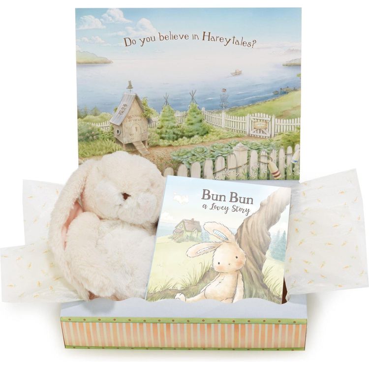 Bunnies By The Bay - A Lovey Story Gift Set - Infants