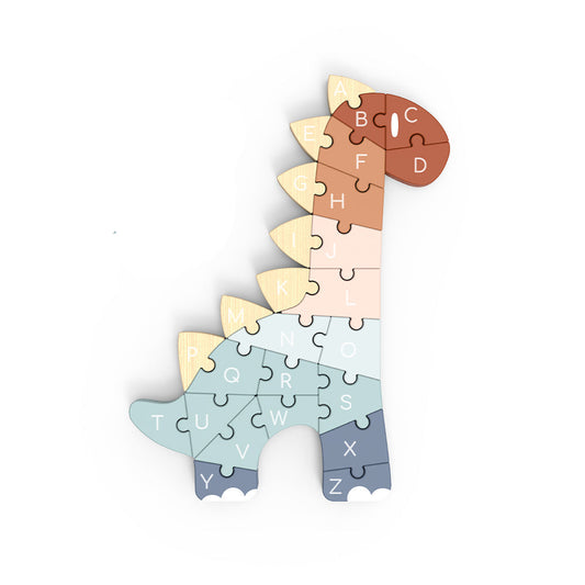 Speedy Monkey - ABC Dino Puzzle - Puzzles