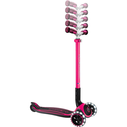Globber - Ace Lights Scooter - Fuschia - Outdoor
