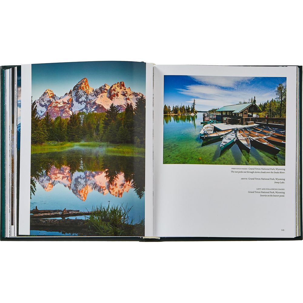 Graphic Image - America's National Parks Book Leather Edition - Books