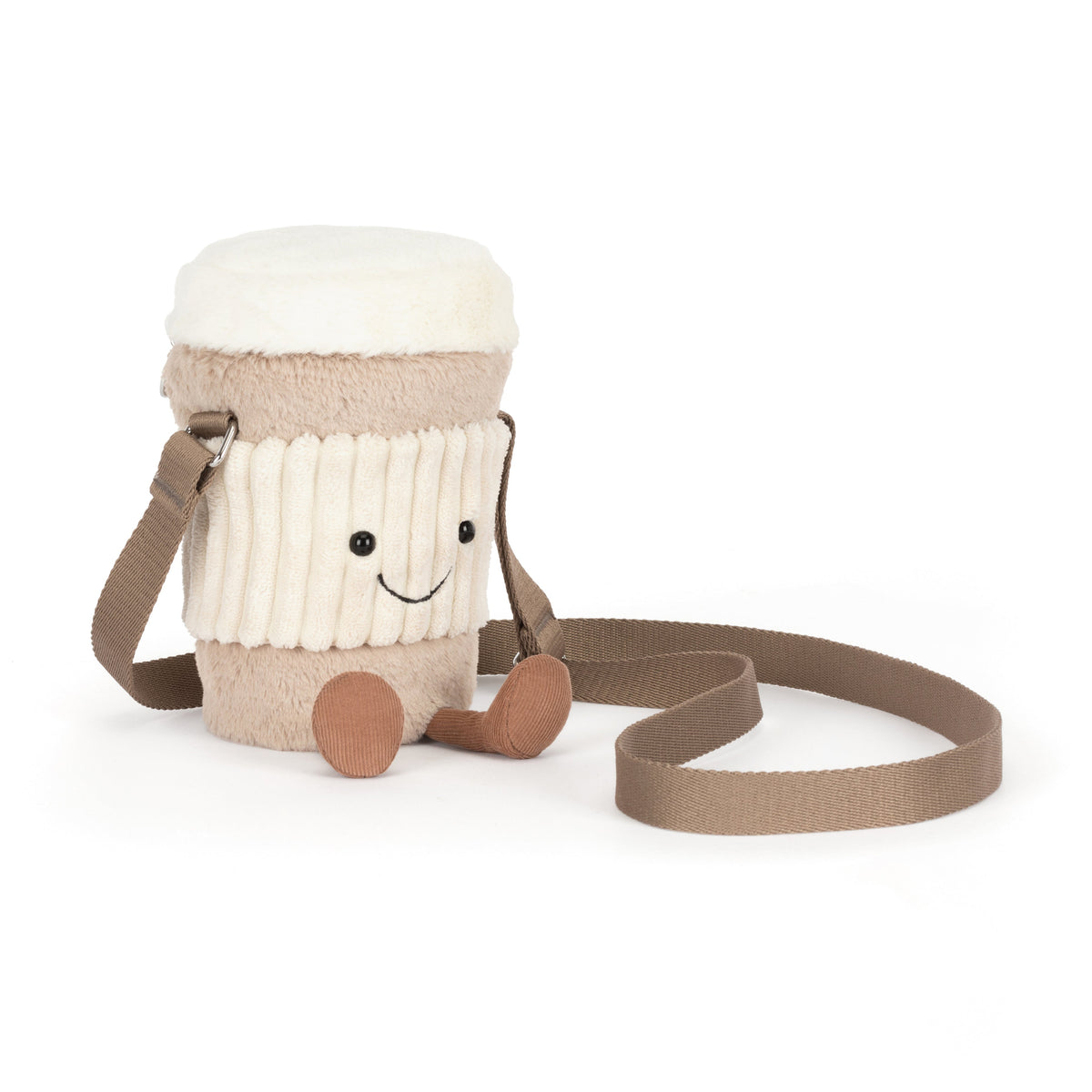 Jellycat, Inc. - Amuseables Perkle Coffee Shoulder Bag - Plush