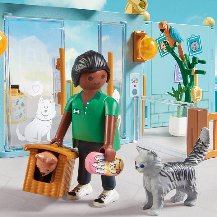 Playmobil - Animal Hotel Playset - Preschool