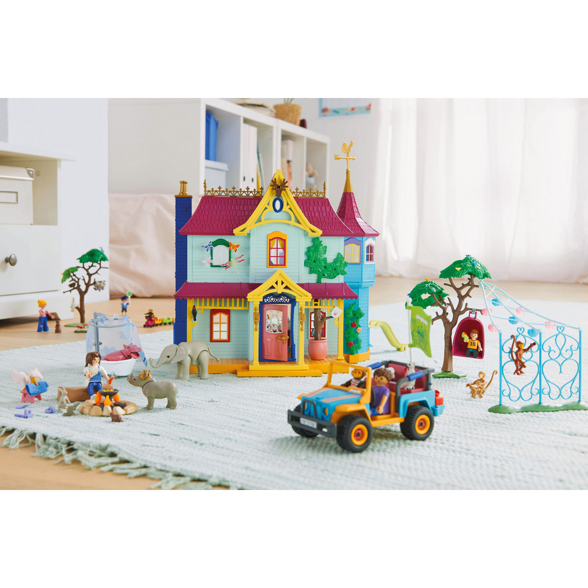 Playmobil - Animal Mansion Playset - Preschool