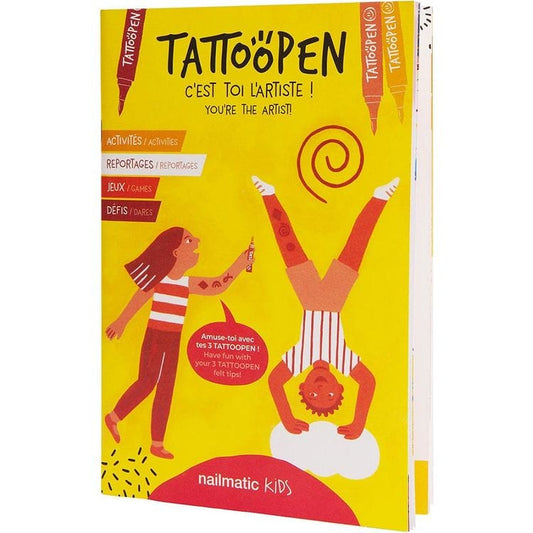 Nailmatic - Art Tattoo Pen Set for Kids - Trend Accessories