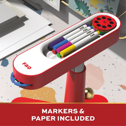 FAO Schwarz - Art Tracing Projector 34-Piece Set - Creativity