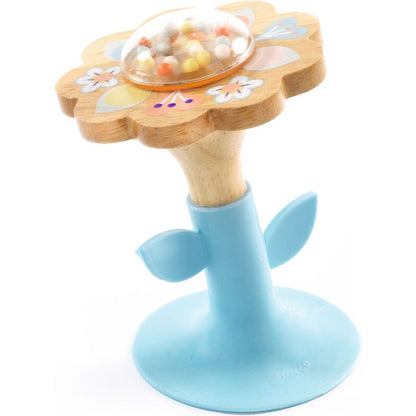 Djeco - Baby White BabySwipi Rattle - Infants