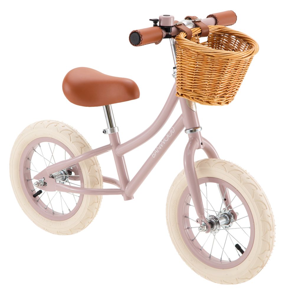 Banwood - Balance Bike Banwood First Go - Dusty Pink - Preschool