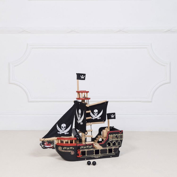 Le Toy Van - Barbarossa Pirate Ship & Characters - Preschool