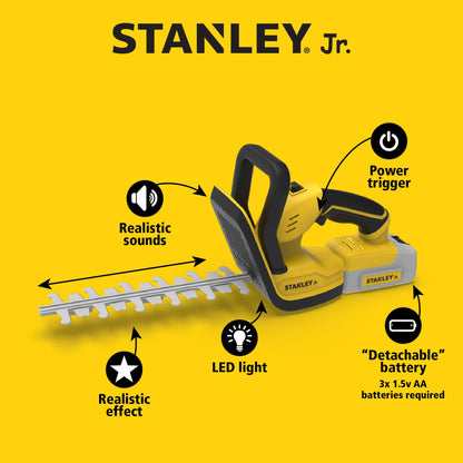 Stanley Jr. - Battery Operated Deluxe Pretend Play Hedge Trimmer - Preschool