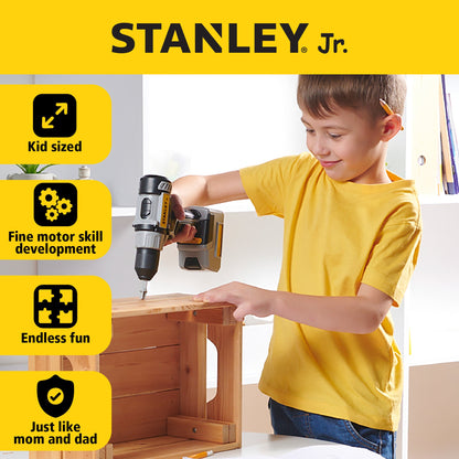 Stanley Jr. - Battery Operated Toy Drill - Preschool