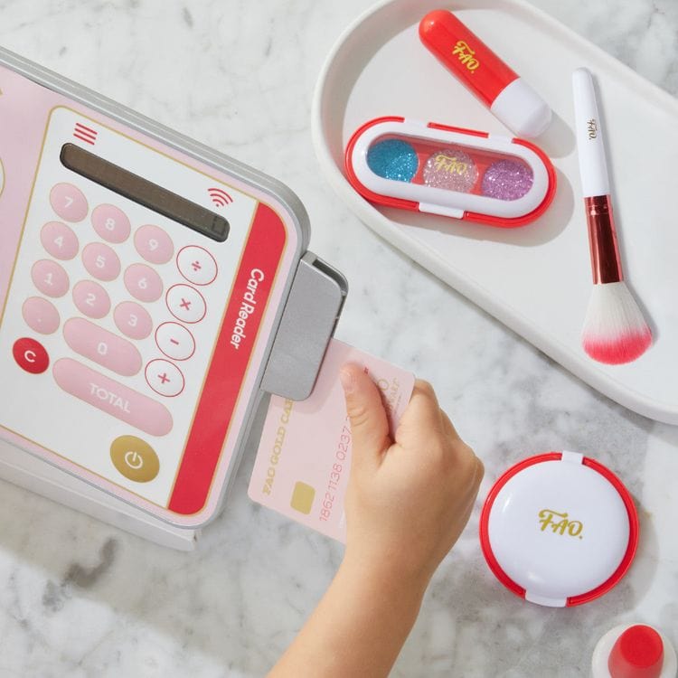 FAO Schwarz - Beauty Boutique Pretend Makeup Shop Register - Fashion Activity and Roleplay