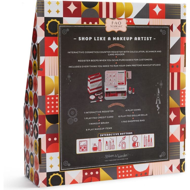 FAO Schwarz - Beauty Boutique Pretend Makeup Shop Register - Fashion Activity and Roleplay