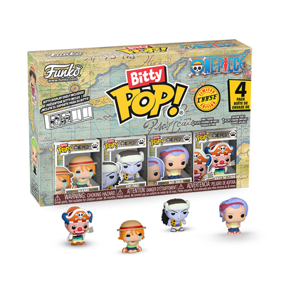 Funko - Bitty Pop! One Piece 4-Pack Series 2 - World of Funko