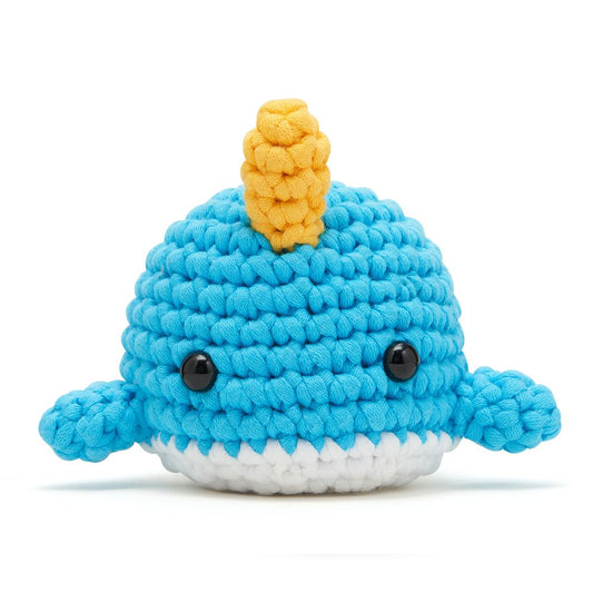 The Woobles - Bjørn the Narwhal Learn to Crochet Kit - Creativity