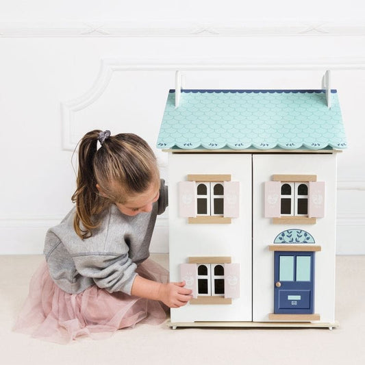 Le Toy Van - Bluebelle Wooden Dollhouse - Dolls
