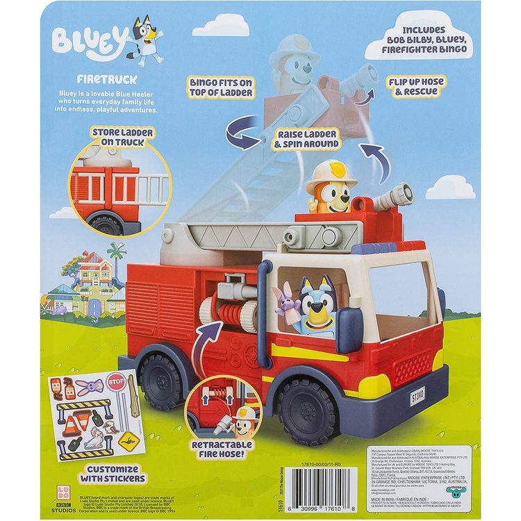 Bluey - Bluey Firetruck - Series 10 - World Of Bluey