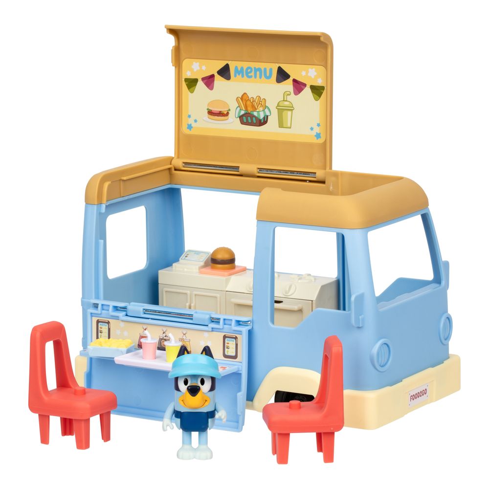 Bluey - Bluey Lets Play Chef Food Truck Playset - World Of Bluey